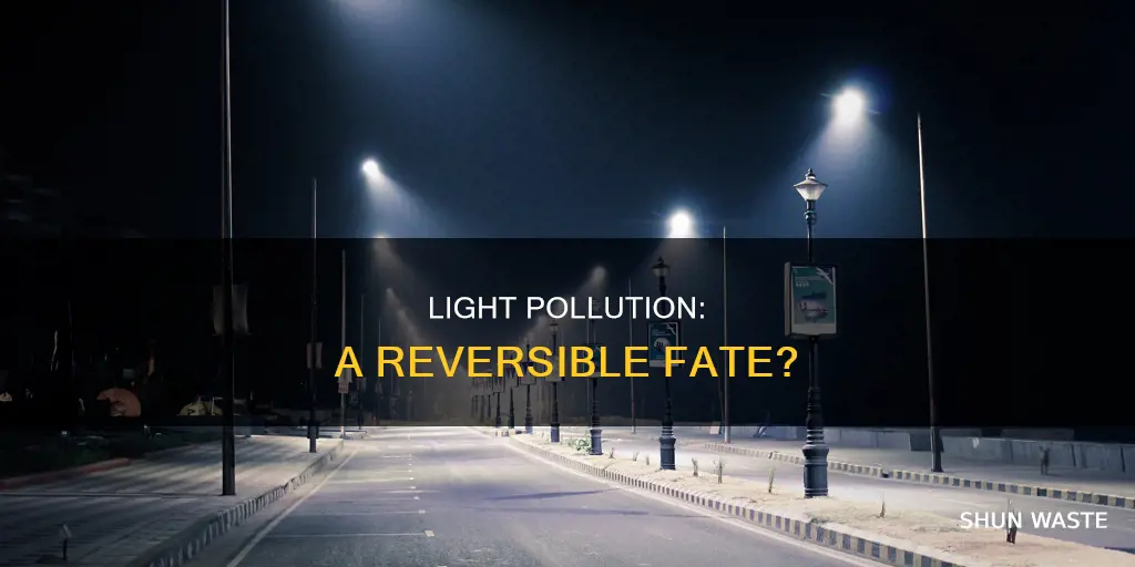 is light pollution permanent