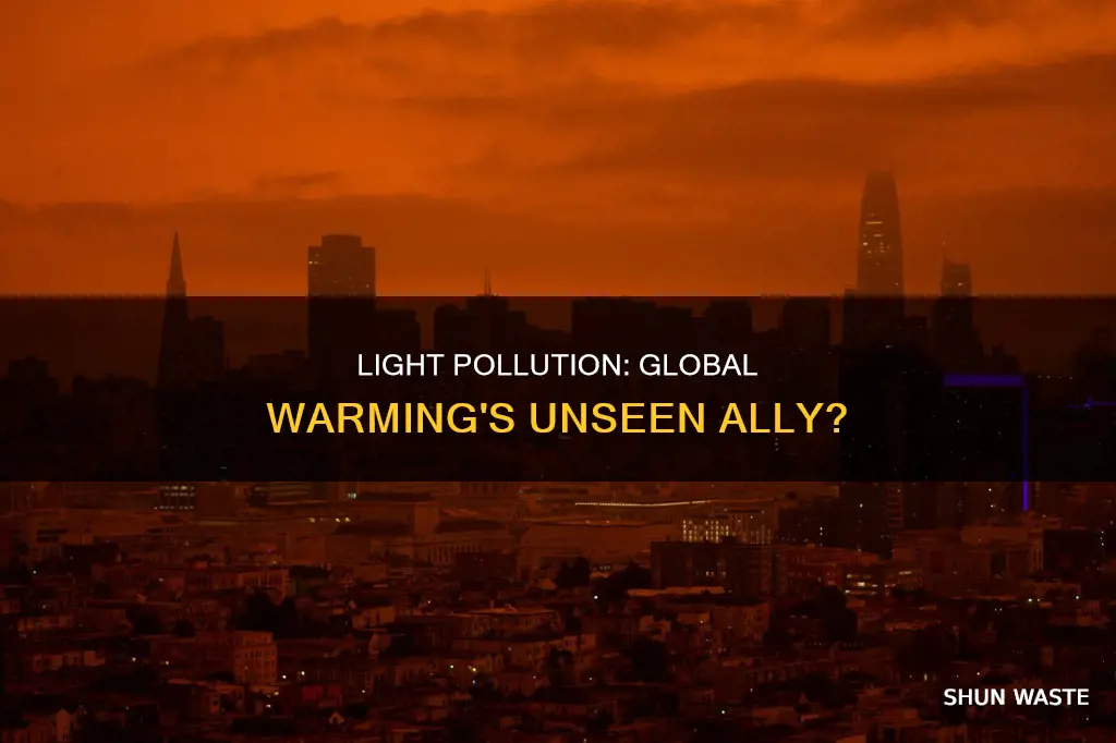is light pollution related to global warming