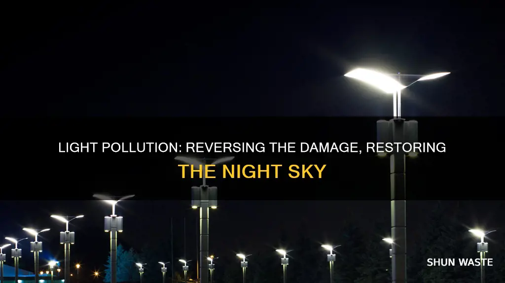 is light pollution reversible