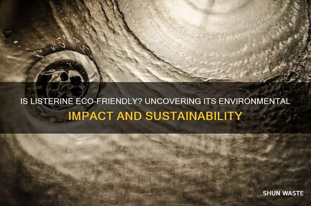 is listerine bad for the environment