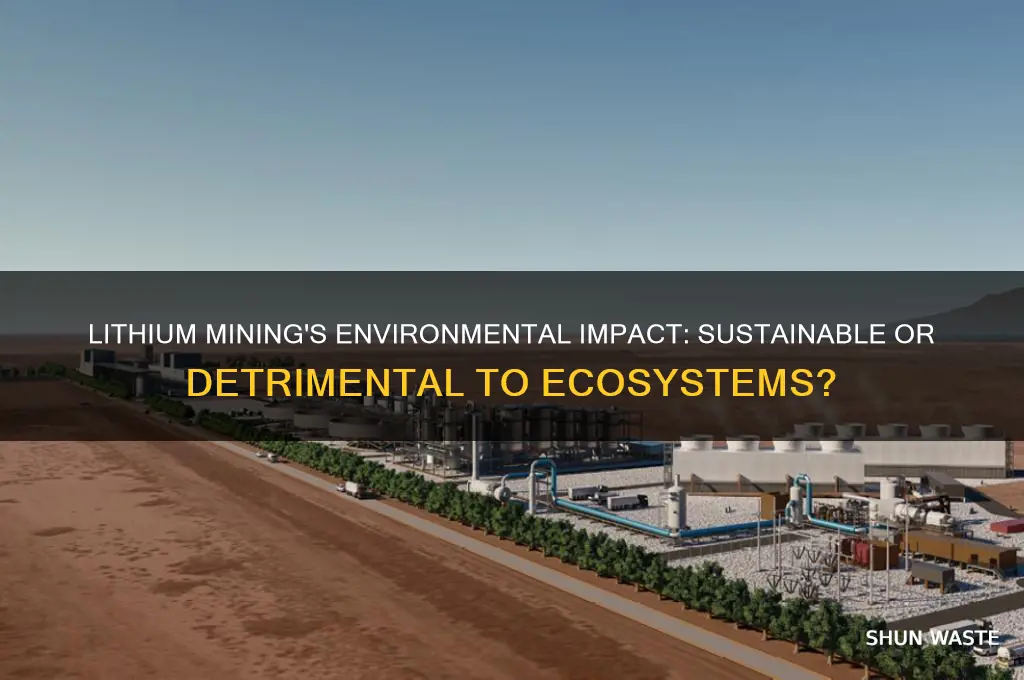 is lithium mining bad for environment