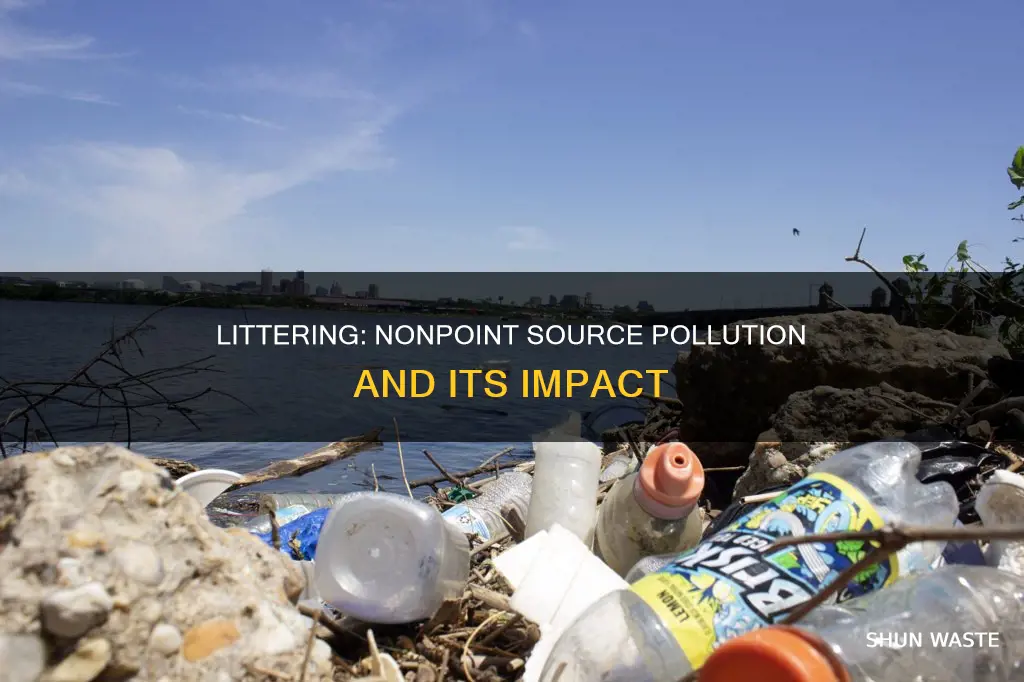 is littering nonpoint source pollution