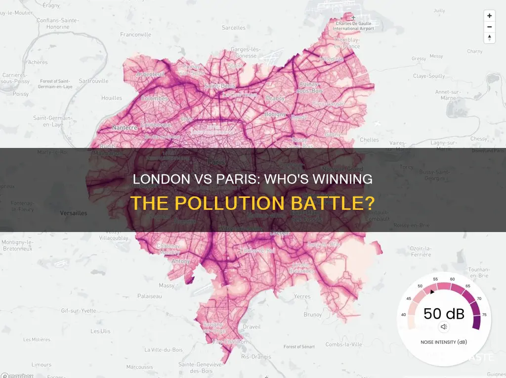 is london more polluted than paris