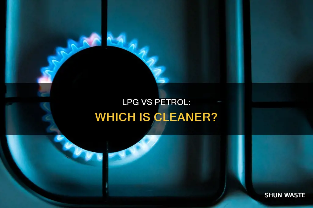 is lpg less polluting than petrol