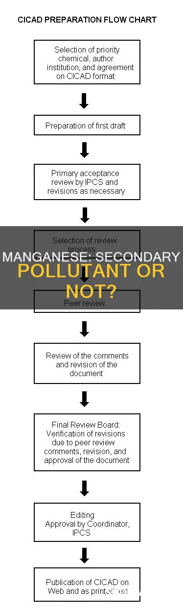 is manganese a secondary pollutant