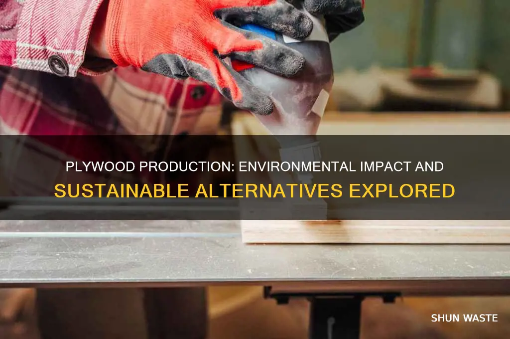 is manufacturing plywood bad for the environment