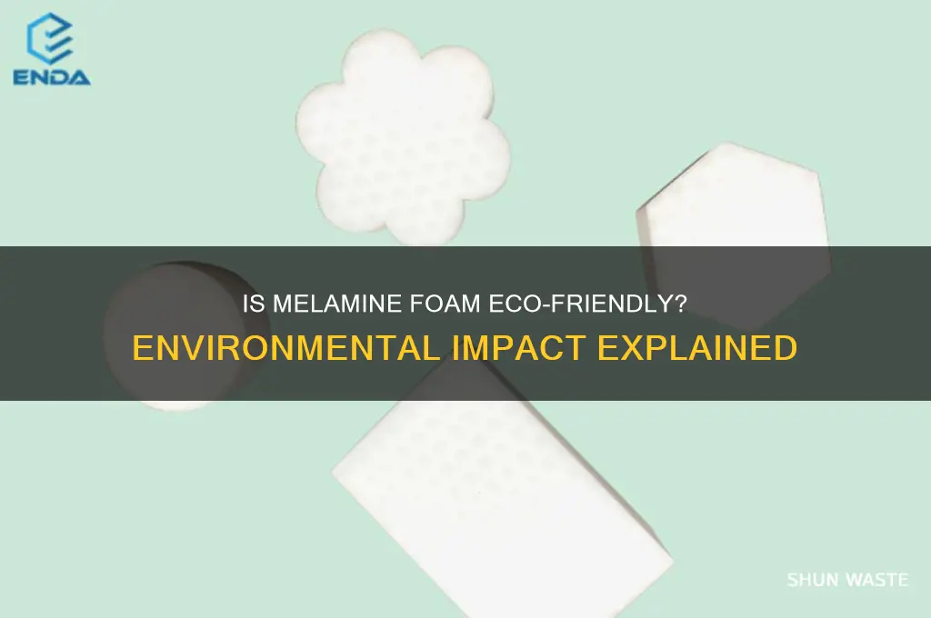 is melamine foam bad for the environment