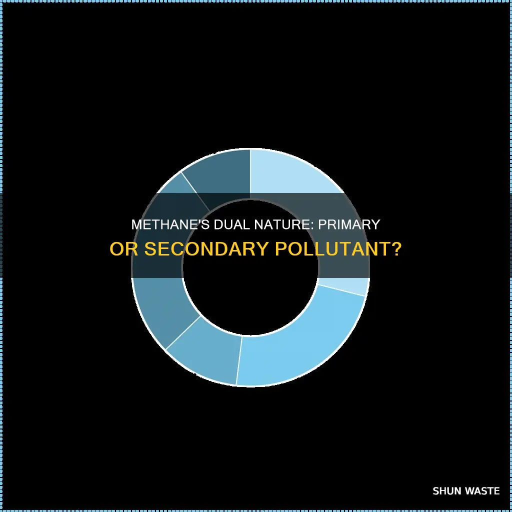 is methane a primary or secondary pollutant