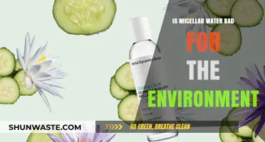 Micellar Water's Environmental Impact: Sustainable Skincare or Eco-Hazard?