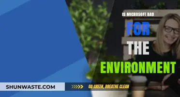 Microsoft's Environmental Impact: Sustainable Tech Giant or Eco-Offender?