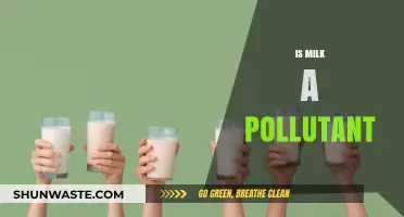 Milk: A Pollutant or Not?