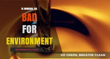 Mineral Oil's Environmental Impact: Harmful or Sustainable Choice?
