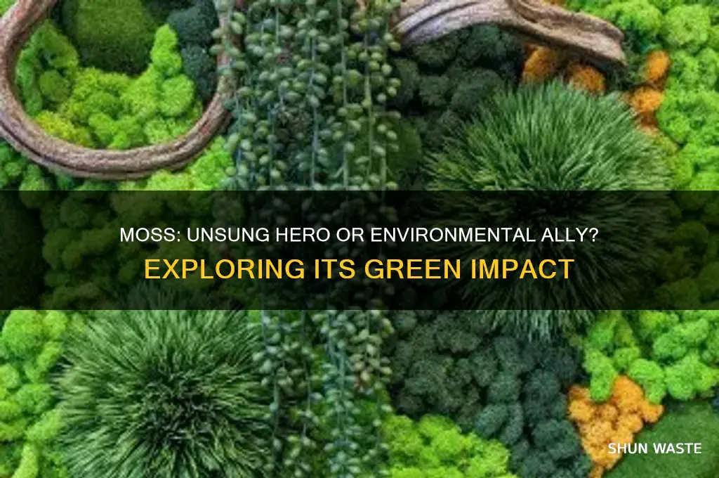is moss good for the environment