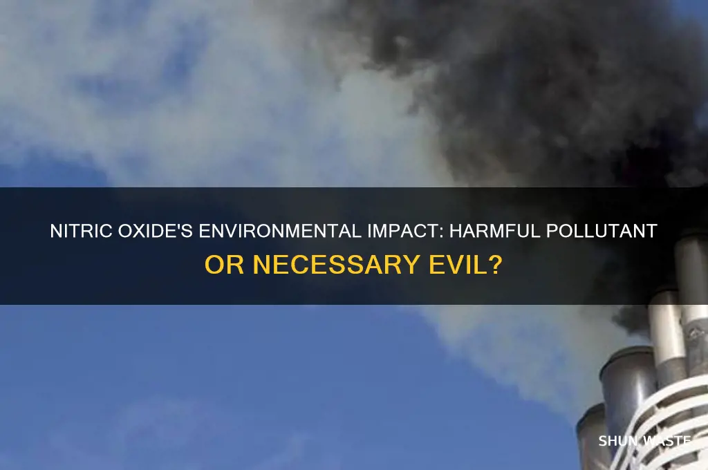 is nitric oxide bad for the environment