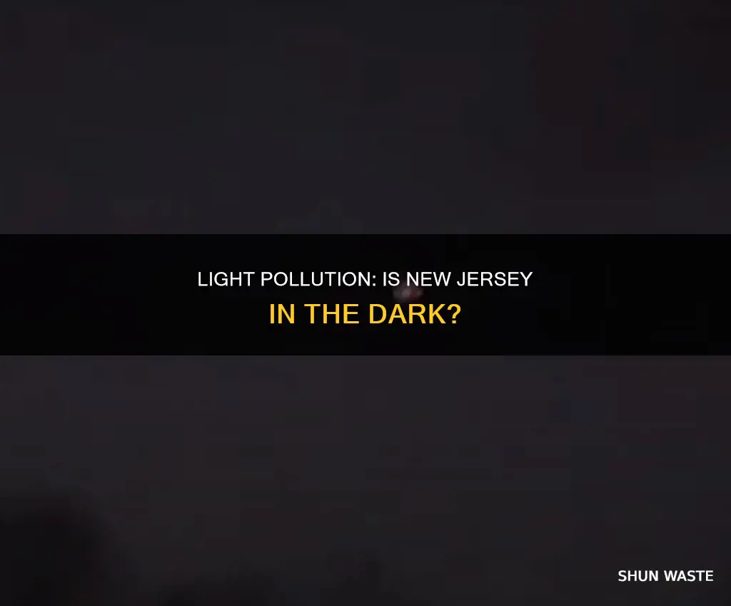is nj suffering from light pollution