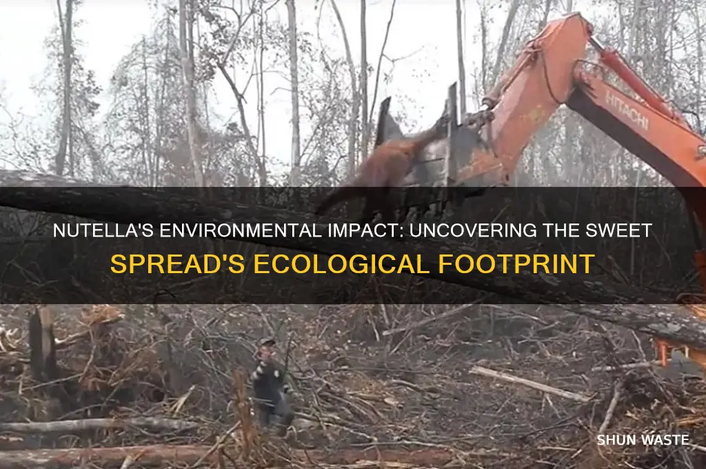 is nutella bad for the environment