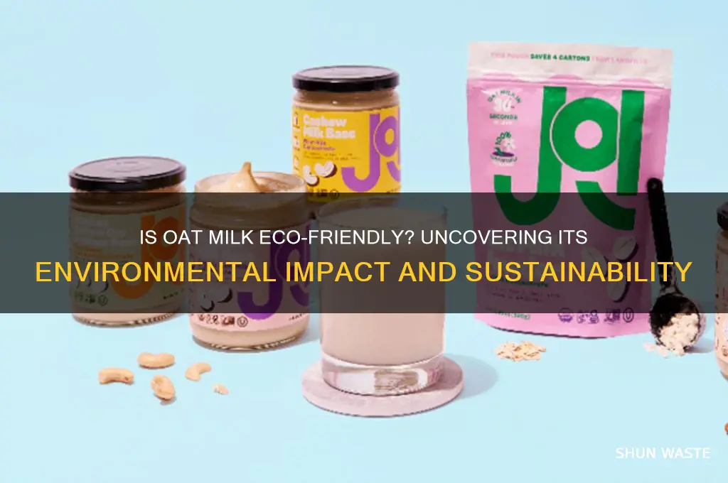 is oat milk bad for environment