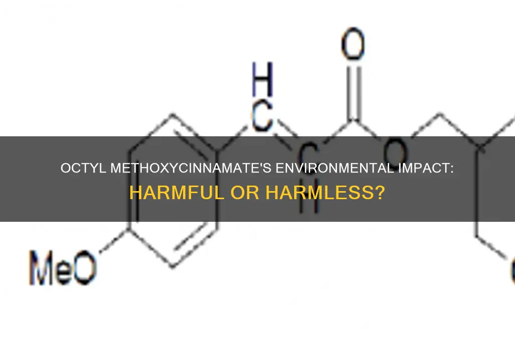 is octyl methoxycibbamate bad for the environment