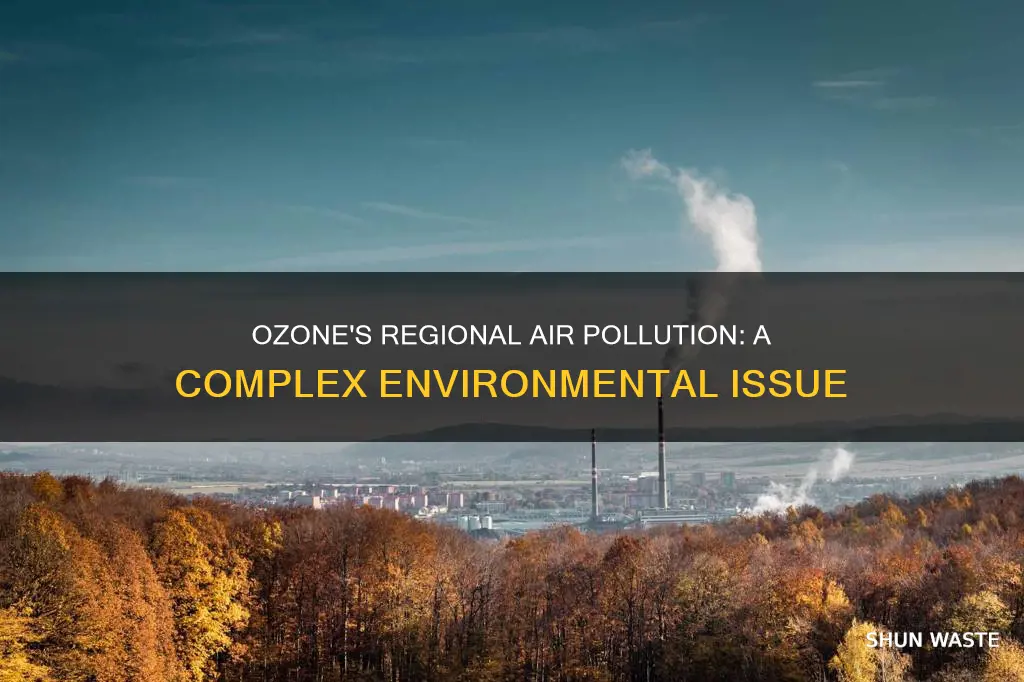 is ozone a regional air pollutant