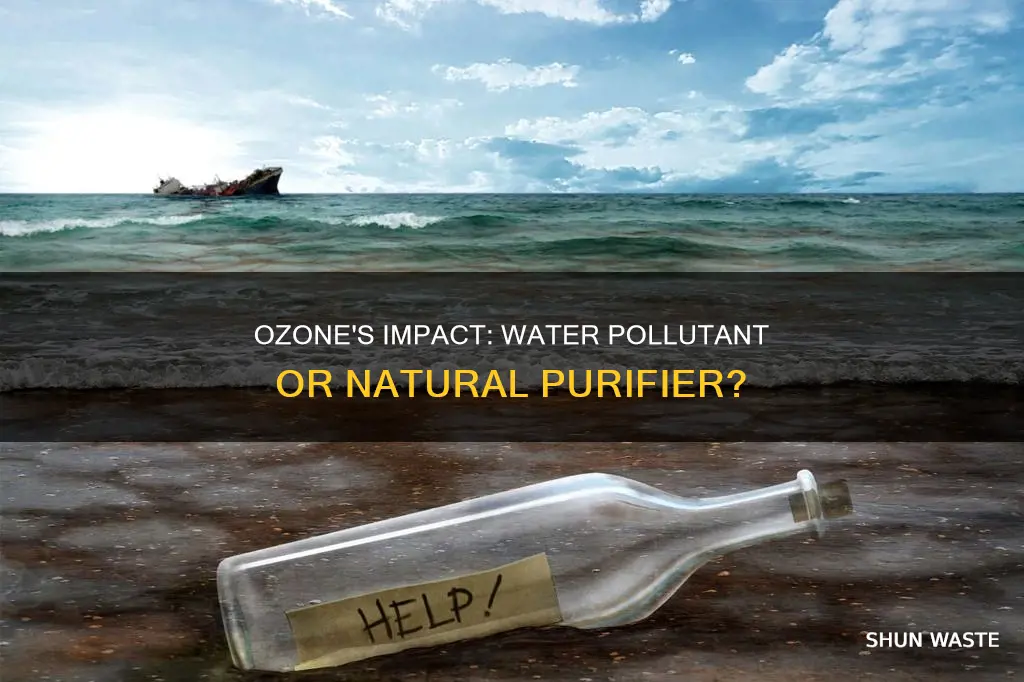 is ozone a water pollutant