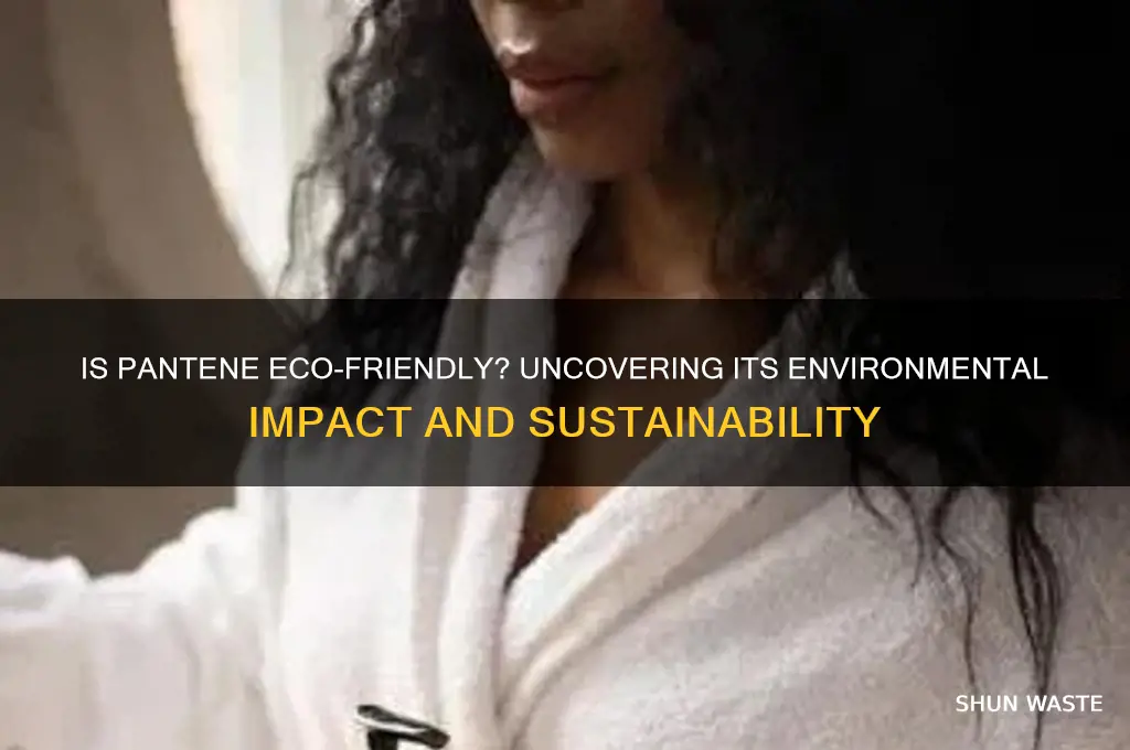 is pantene bad for the environment