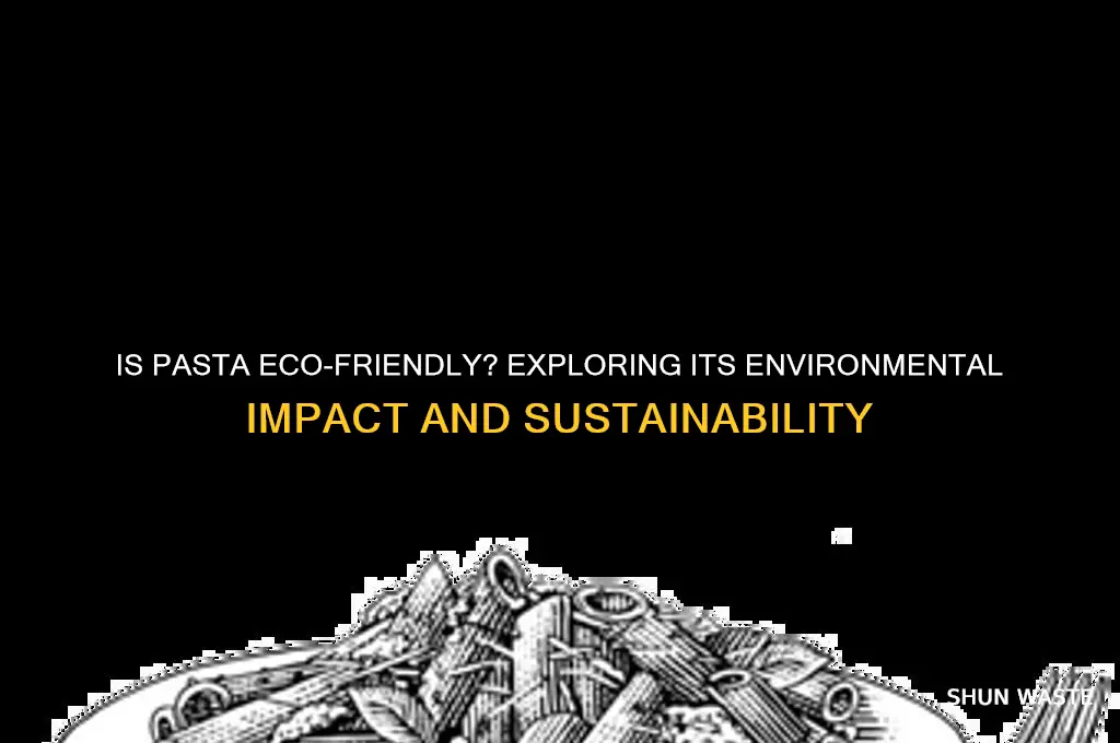 is pasta good for the environment
