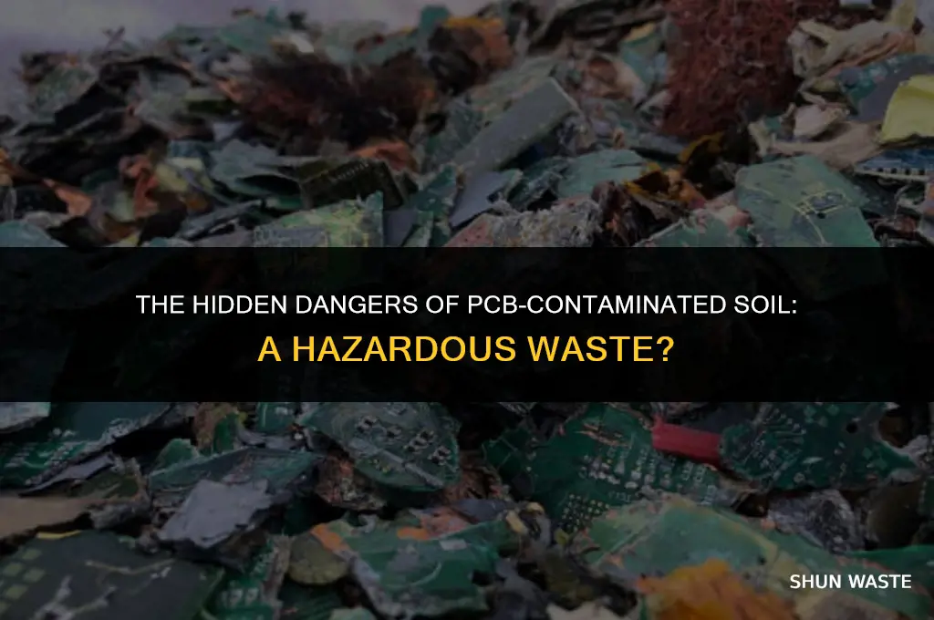 is pcb contaminated soil a hazardous waste