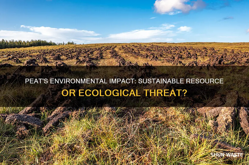 is peat good for the environment