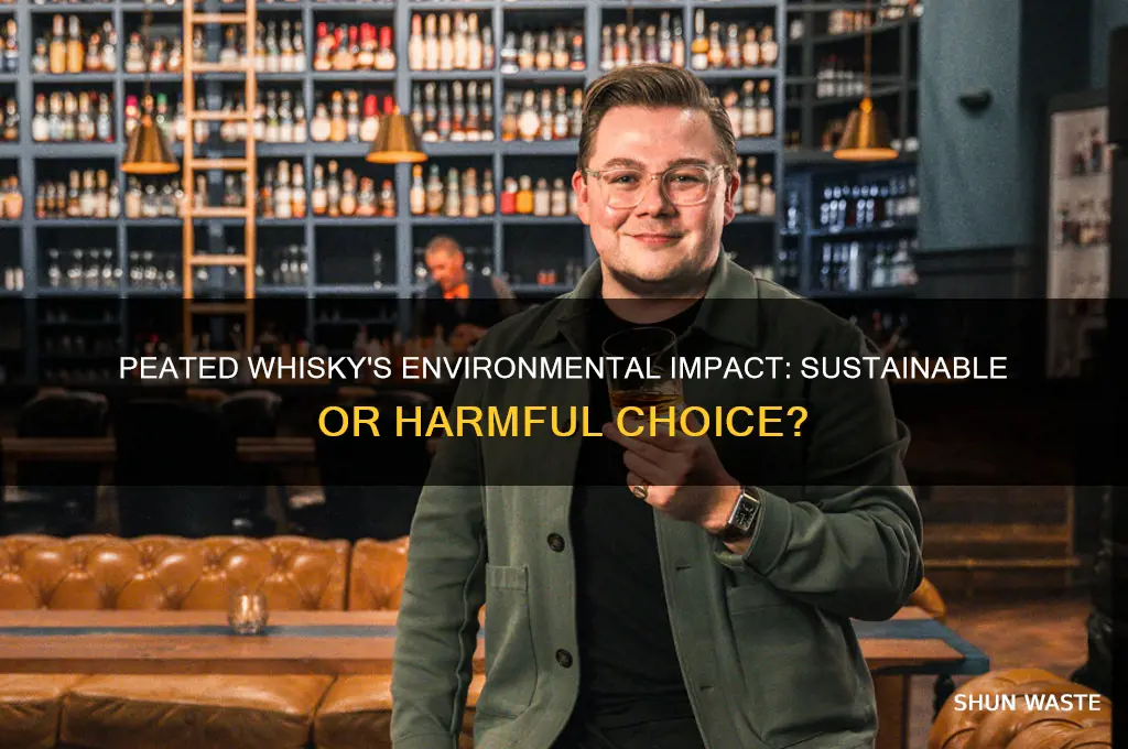 is peated whisky bad for the environment