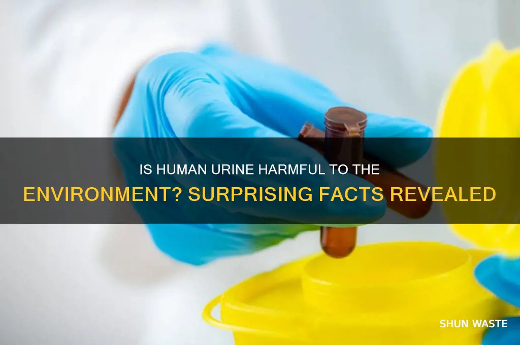 is pee bad for the environment