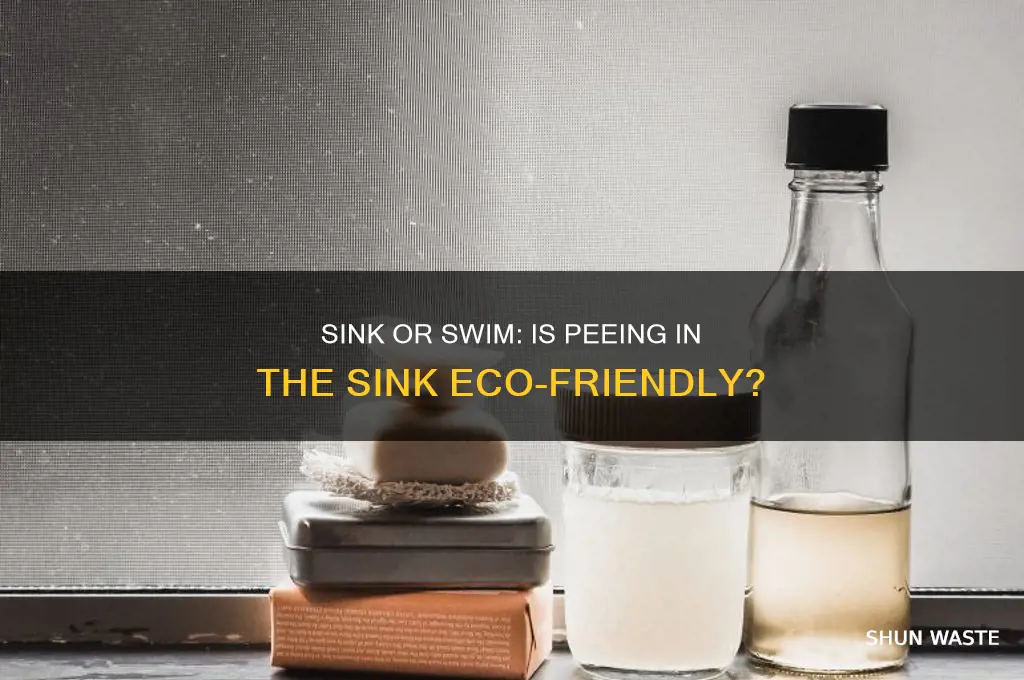 is peeing in the sink good for the environment