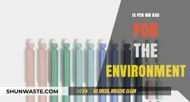 Is Pen Ink Eco-Friendly? Uncovering Its Environmental Impact and Solutions