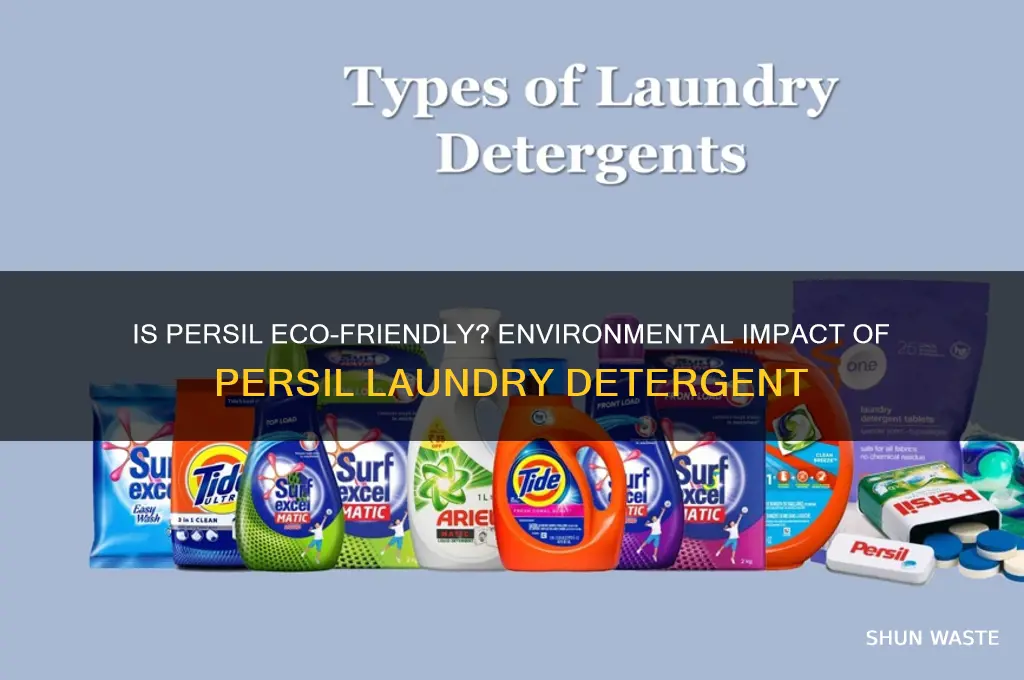 is persil laundry detergent bad for the environment