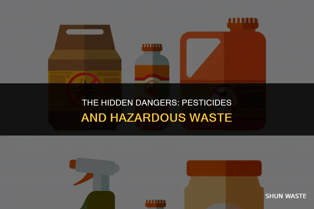 is pesticide a hazardous waste