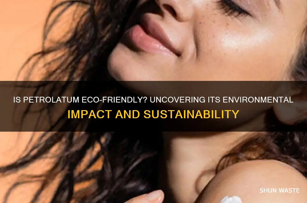 is petrolatum bad for the environment