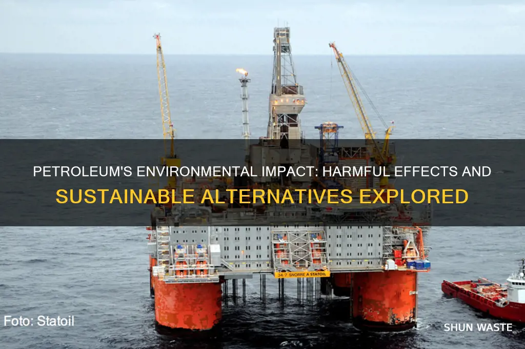 is petroleum bad for the environment