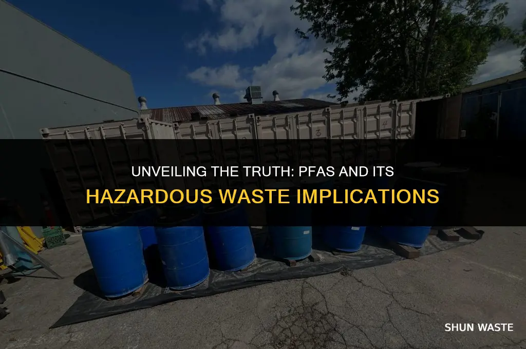 is pfas a hazardous waste