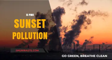 The Pink Sunset Pollution Mystery: What's Causing It?