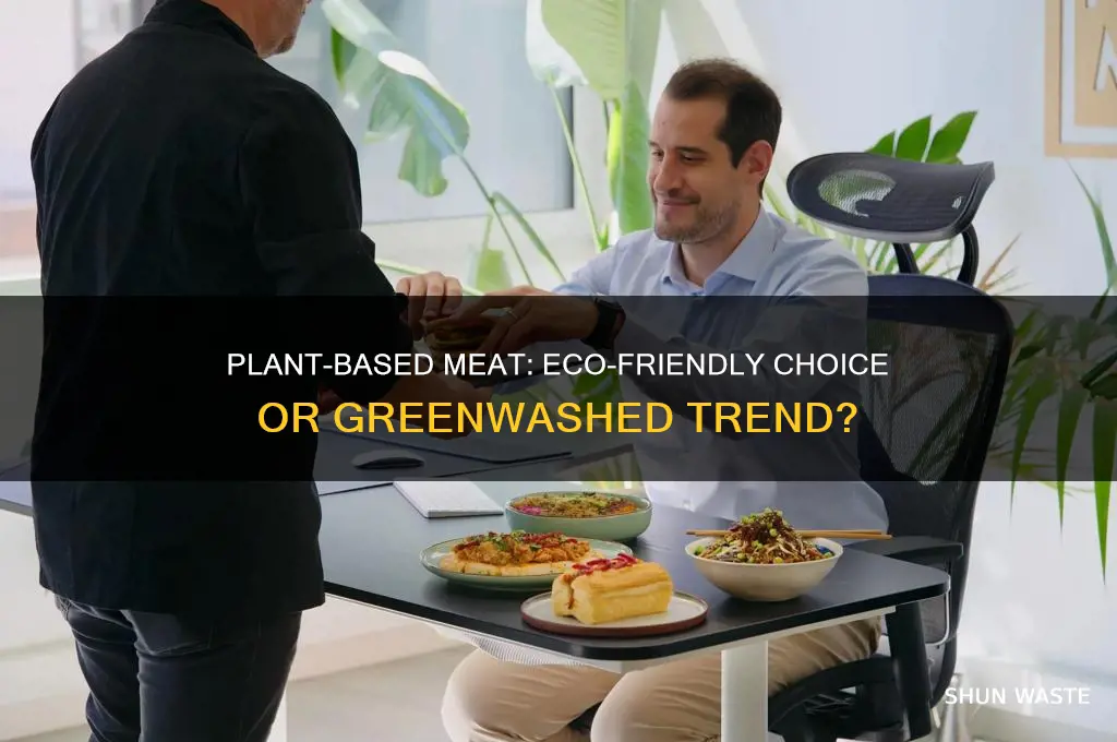 is plant based meat good for the environment