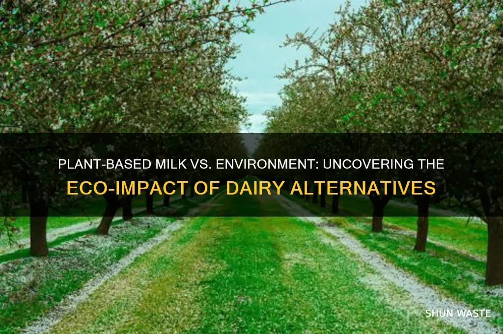 is plant based milk bad for the environment