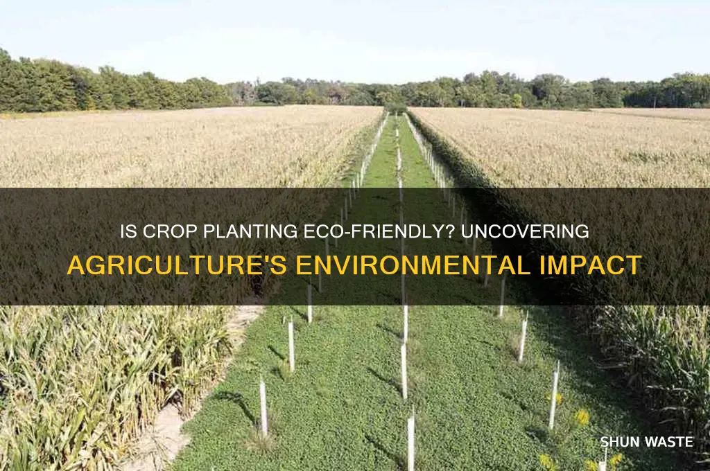 is planting crops good for the environment