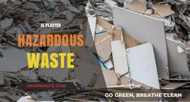Unveiling the Truth: Is Plaster Really Hazardous Waste?
