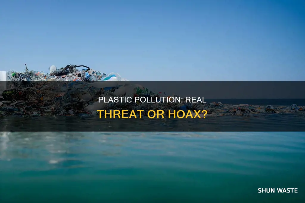 is plastic pollution fake