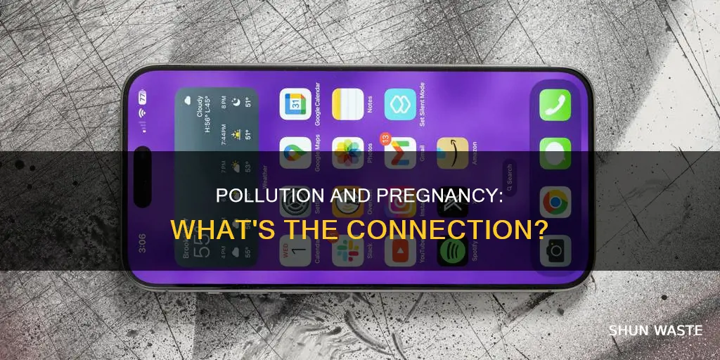 is polluting a sign of pregnancy