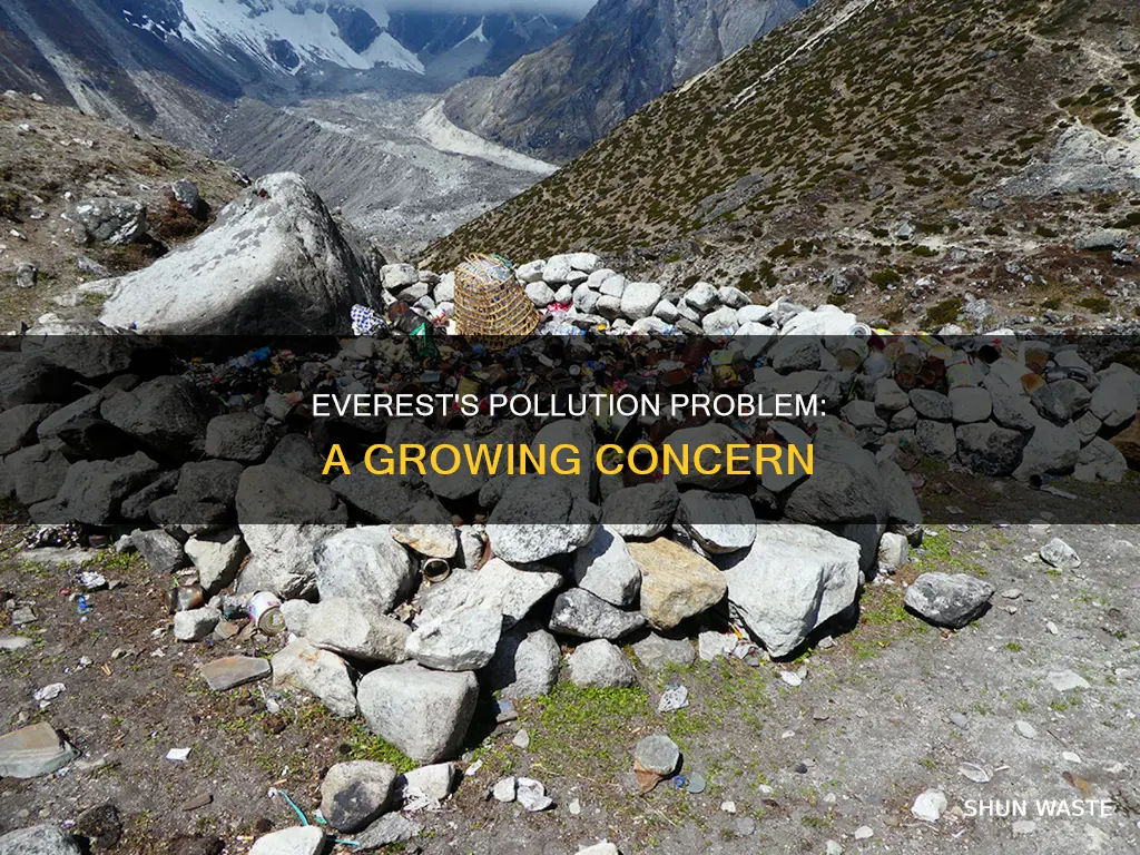 is pollution a problem on mount everest