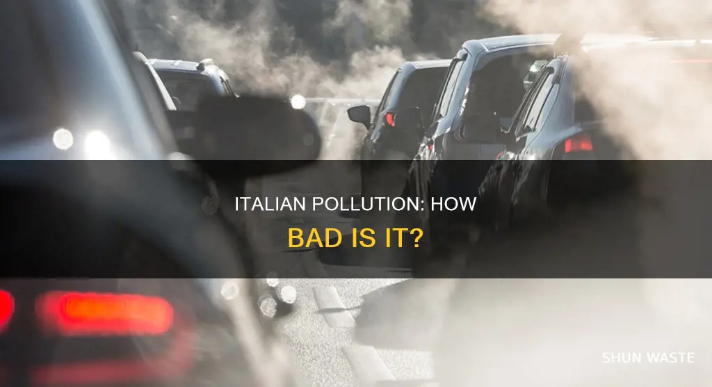 is pollution bad in italy