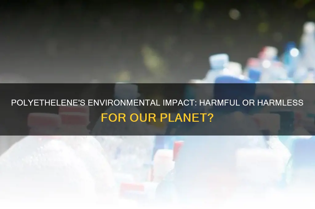 is polyethelene bad for the environment