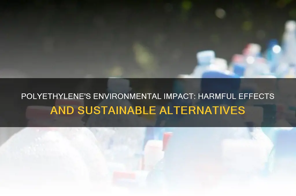 is polyethylene bad for the environment