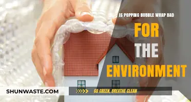 Popping Bubble Wrap: Eco-Friendly Stress Relief or Environmental Hazard?
