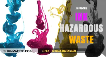 The Hidden Dangers of Printer Ink: Is It Hazardous Waste?